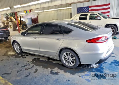 2019 Ford Fusion Se из США, поврежденный, VIN 3FA6P0HD9KR108364